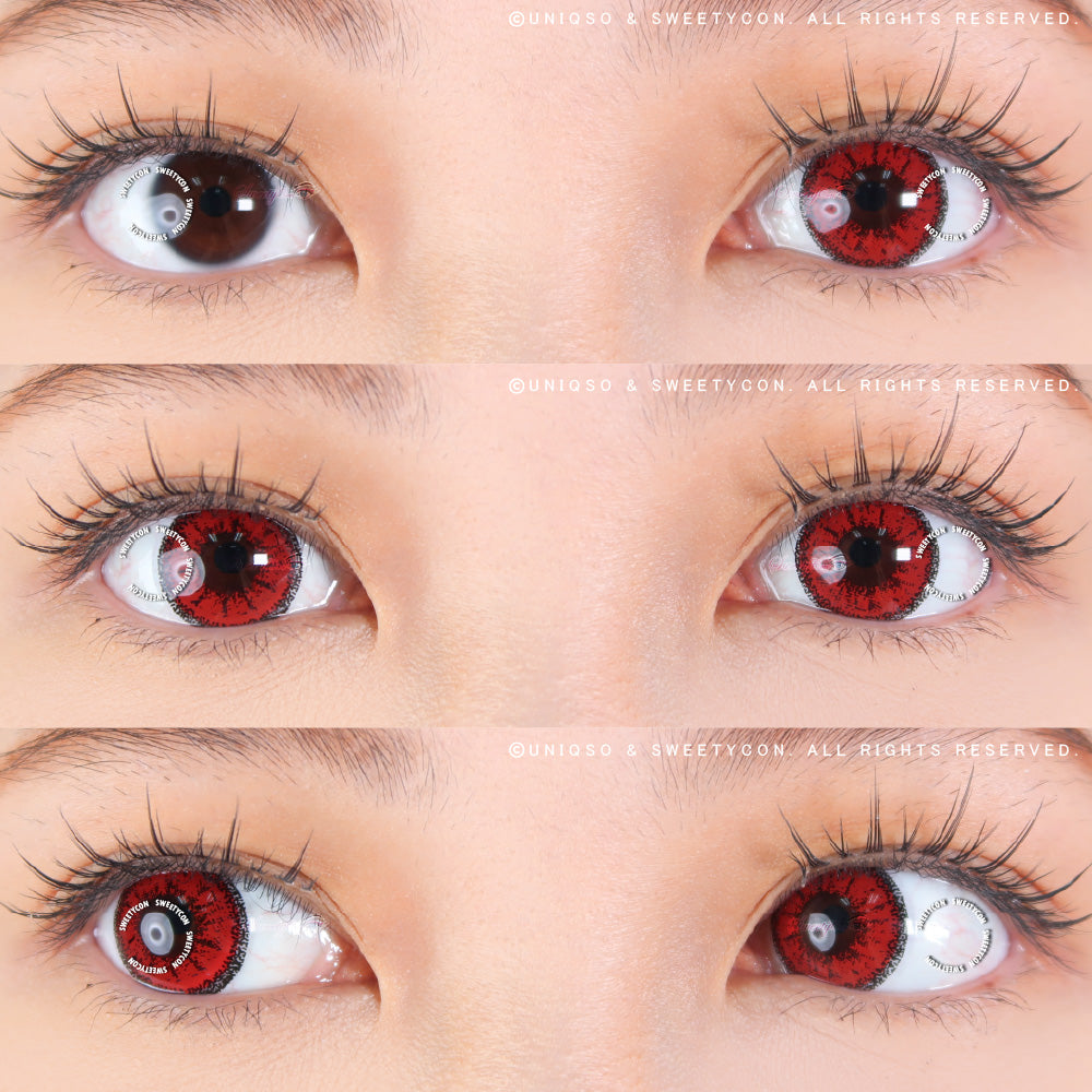 Sweety Crazy Lens - Zombie Red
