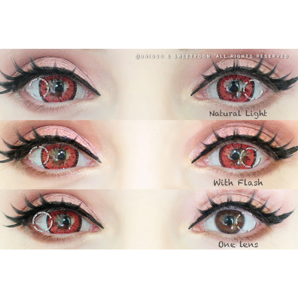 Sweety Crazy Lens - Zombie Red