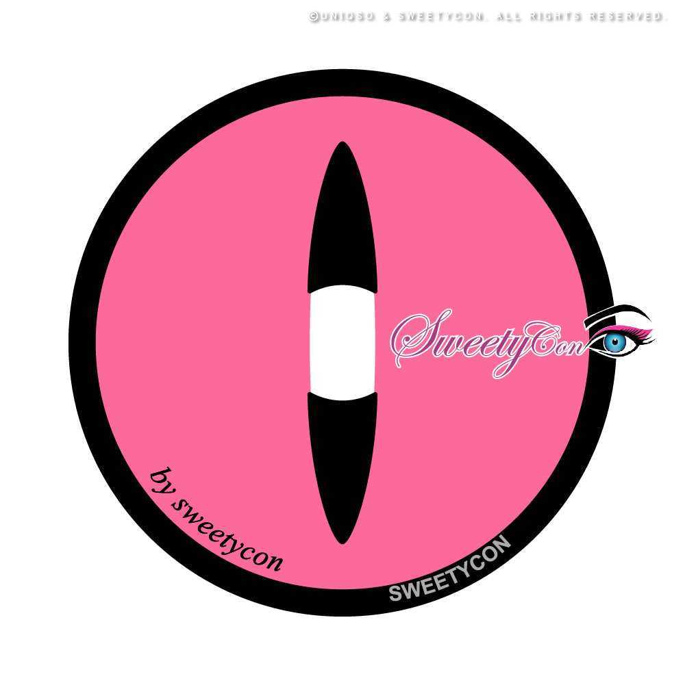 Sweety Crazy Lens Pink Demon Eye