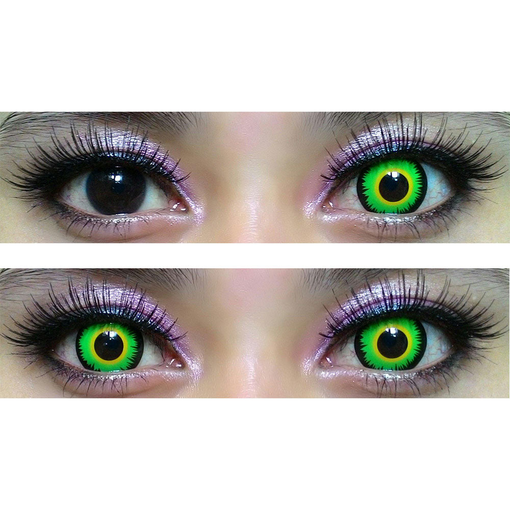 Sweety Crazy Lens - Green Werewolf