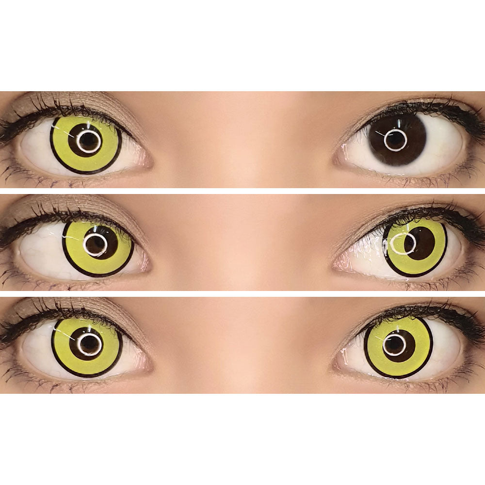 Sweety Crazy Lens - Yellow Zombie / Manson